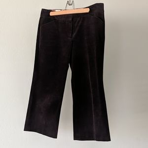 Elie Tahari Brown corduroy pants